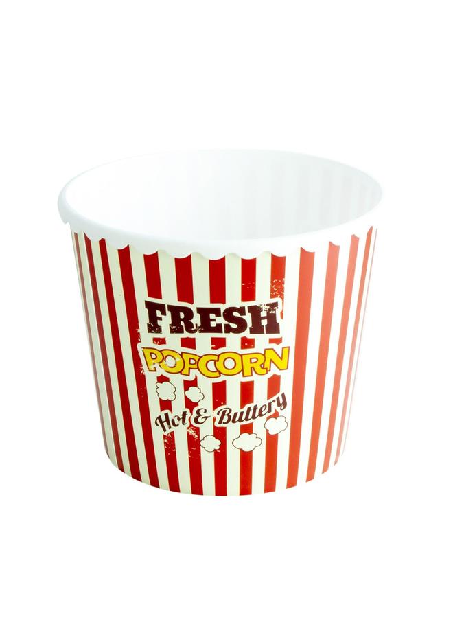 HEREVIN 2.3 Litre Fresh Popcorn Printed Large Snack Bowl - Image 2